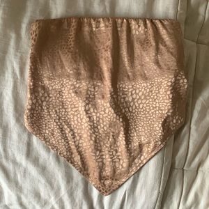 Endless Blue Bandana Top